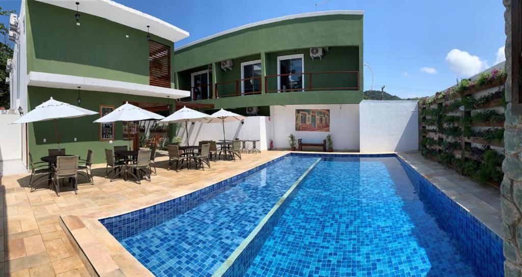 Hotel Cajueiro Гуаружа Экстерьер фото